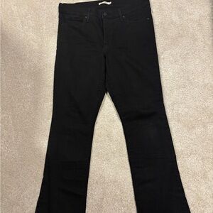 Levi's Women's High Rise Black Jeans